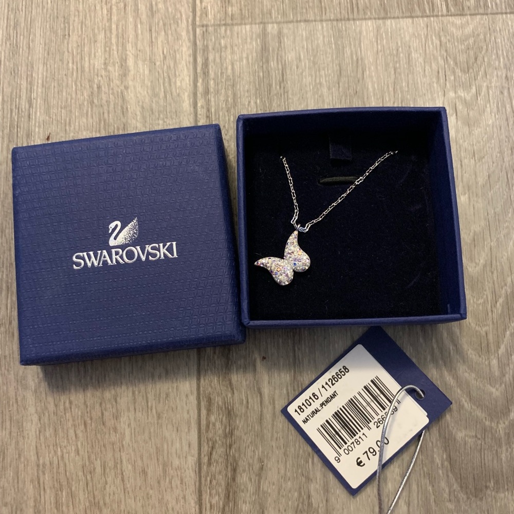 Swarovski Butterfly Necklace